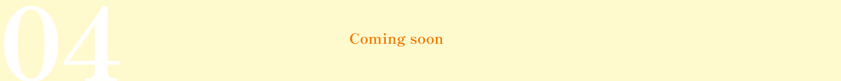 Coming soon
